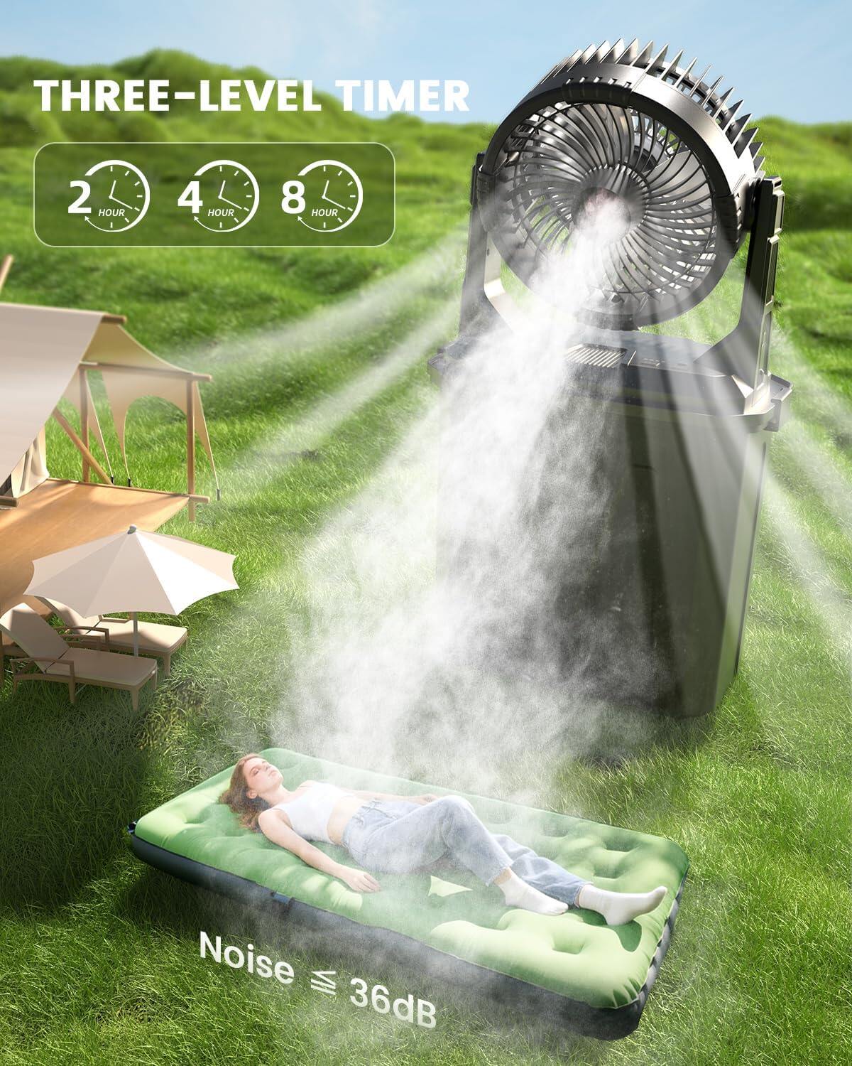 Rechargeable Cooling Fan 7