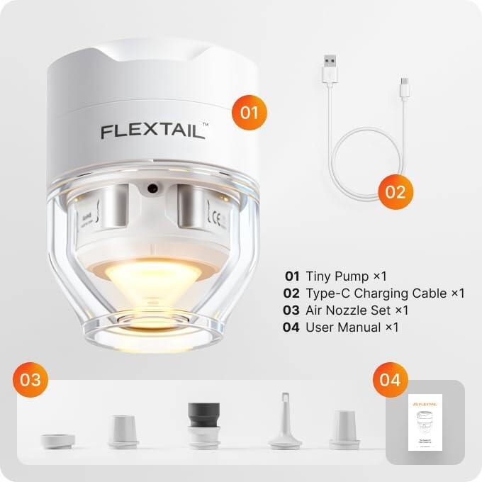 FLEXTAIL Tiny Pump 3X Air Pump 4