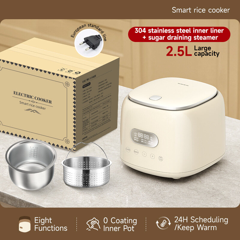 Mini Rice Cooker 2.5L 7