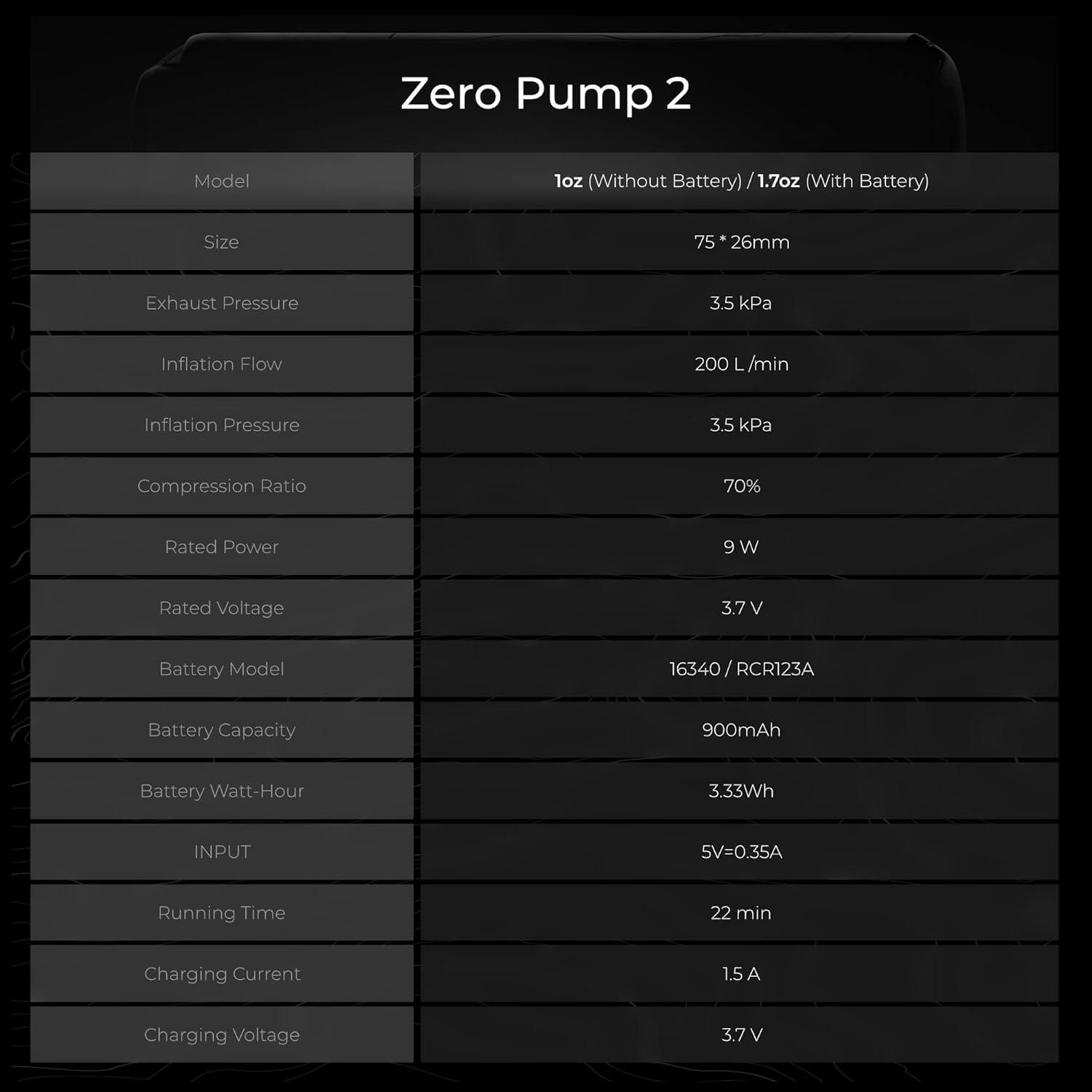 FLEXTAIL Zero Pump 2 Air Pump 9