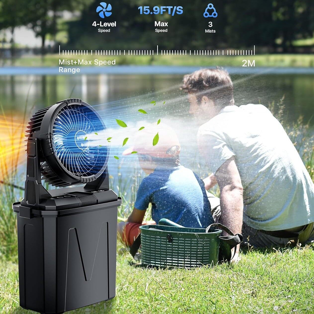 Rechargeable Cooling Fan 2