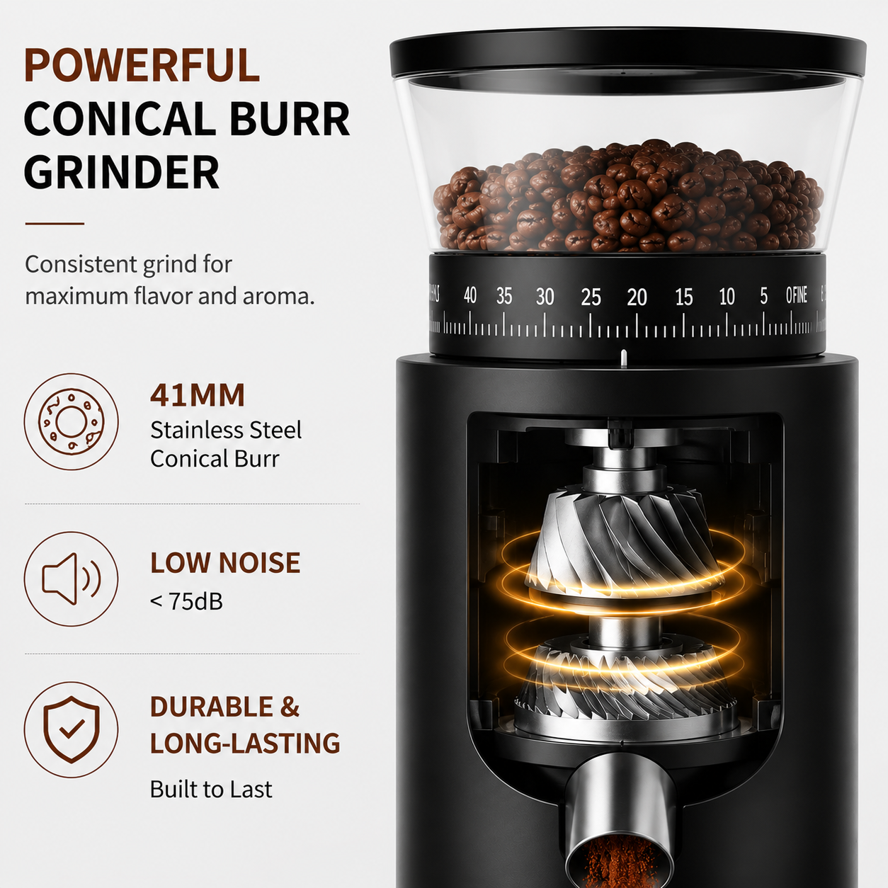 Rechargeable 686 Coffee Grinder 8