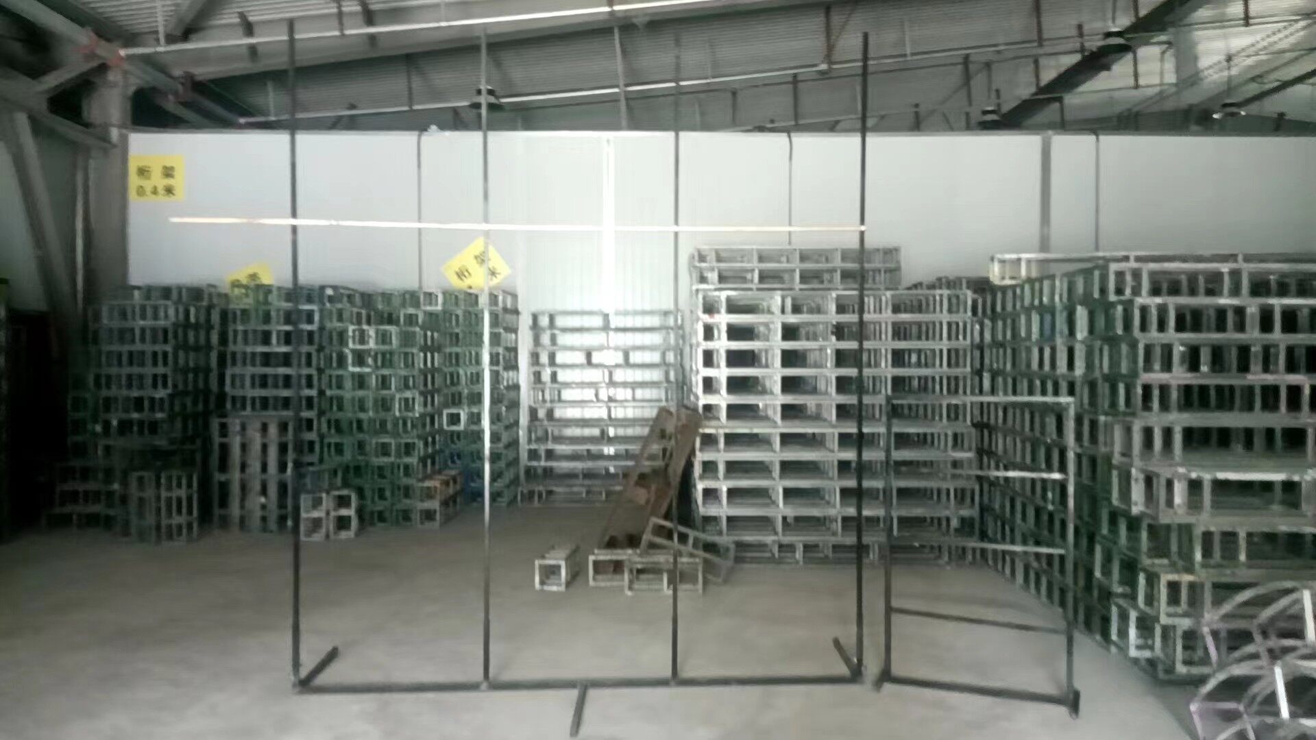 铁艺异形展架背景S