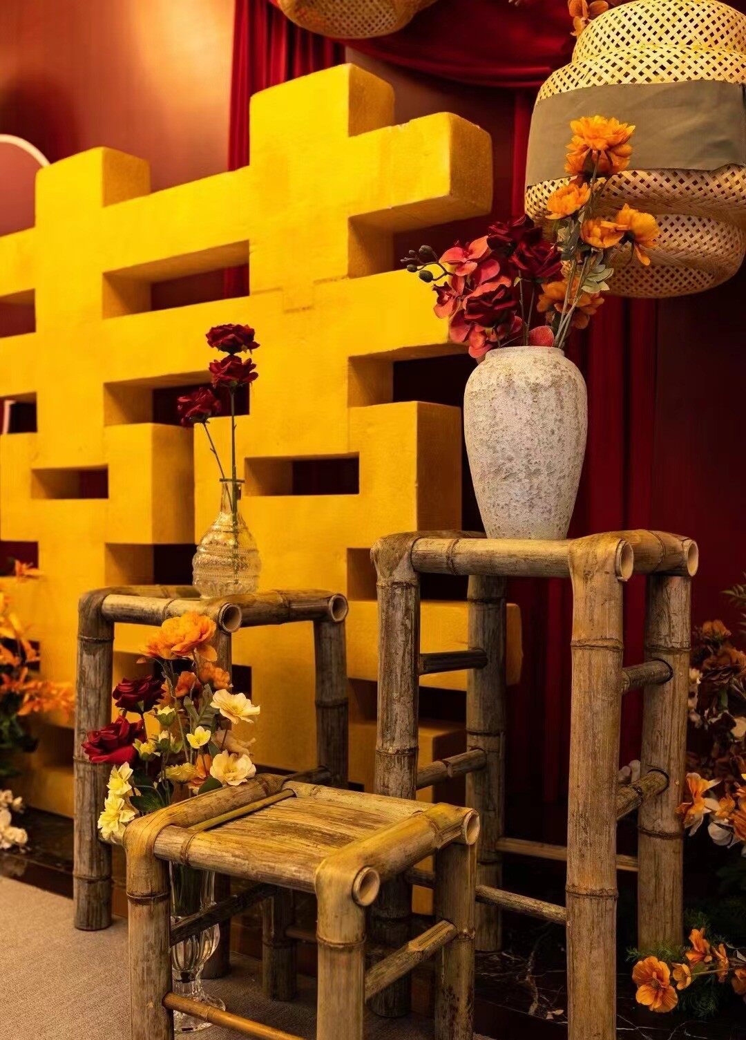 竹子小方凳S