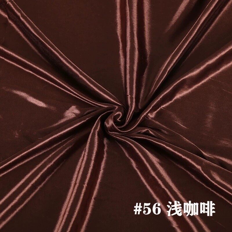 咖色夏利丝背景布S