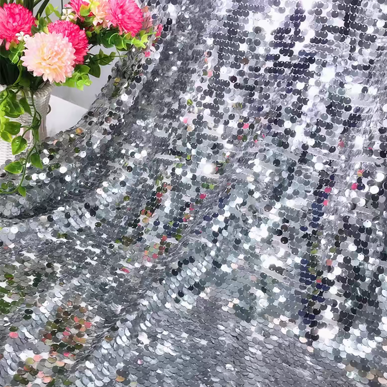 银色亮闪闪桌布S