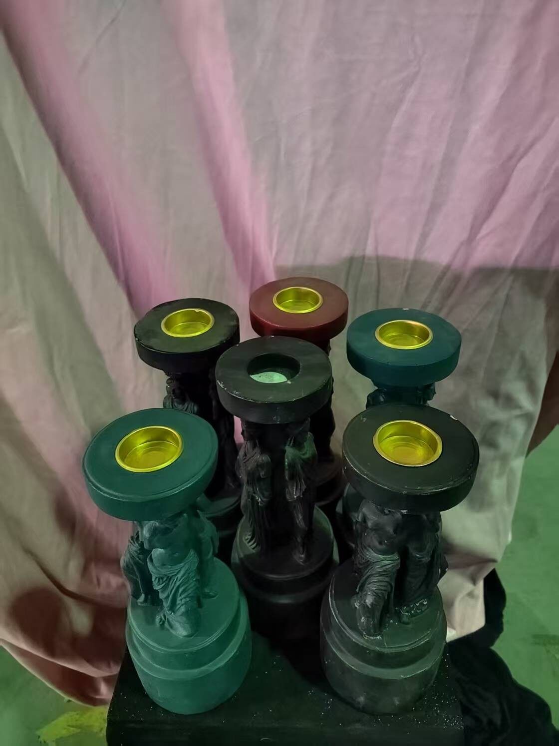 女神像创意烛台S
