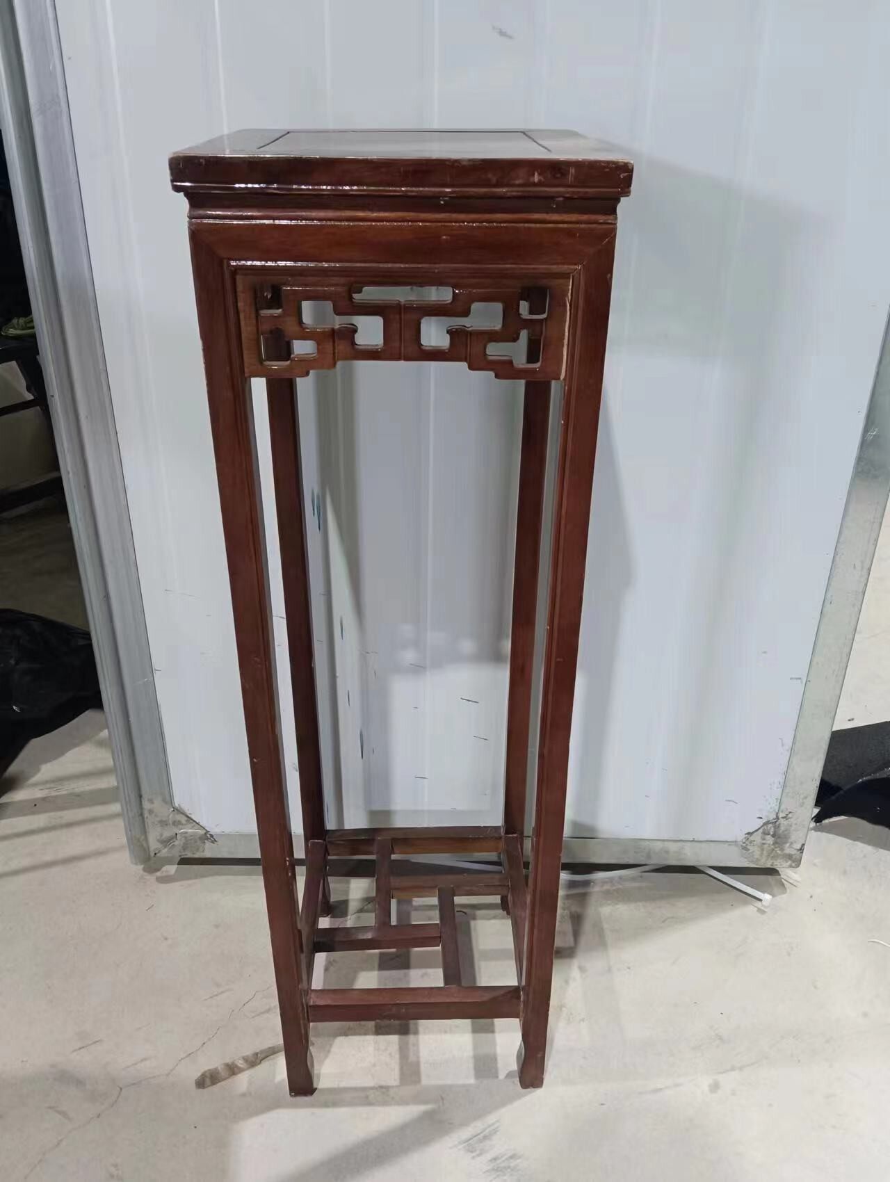 中式仿古花架方桌摆件桌子S