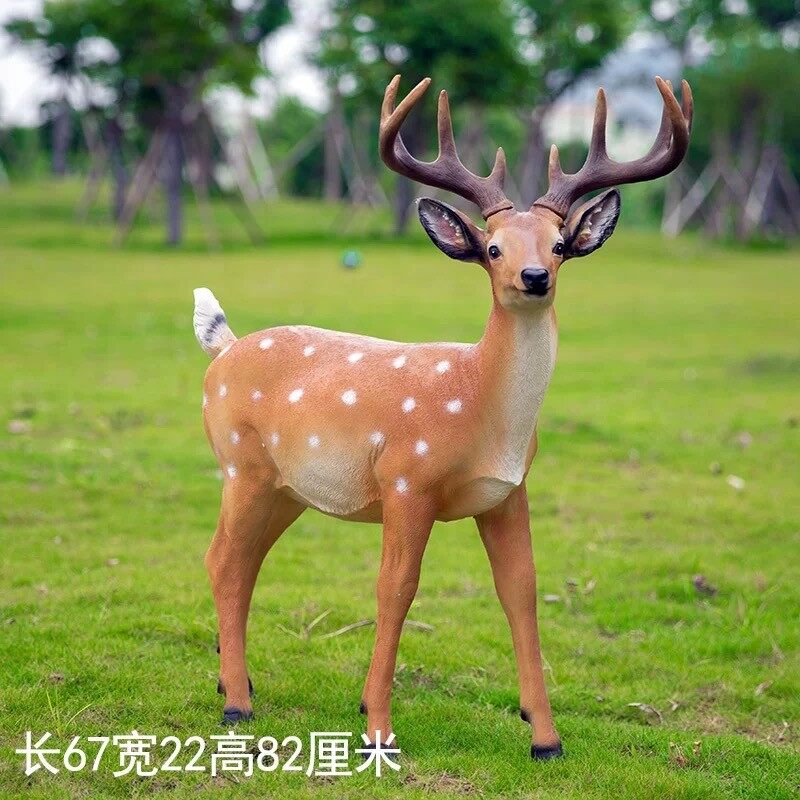 梅花小鹿摆件LNN