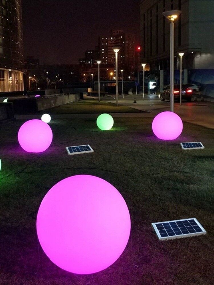 户外发光圆球可变色S