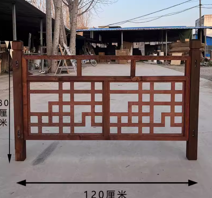 新款中式木栅栏