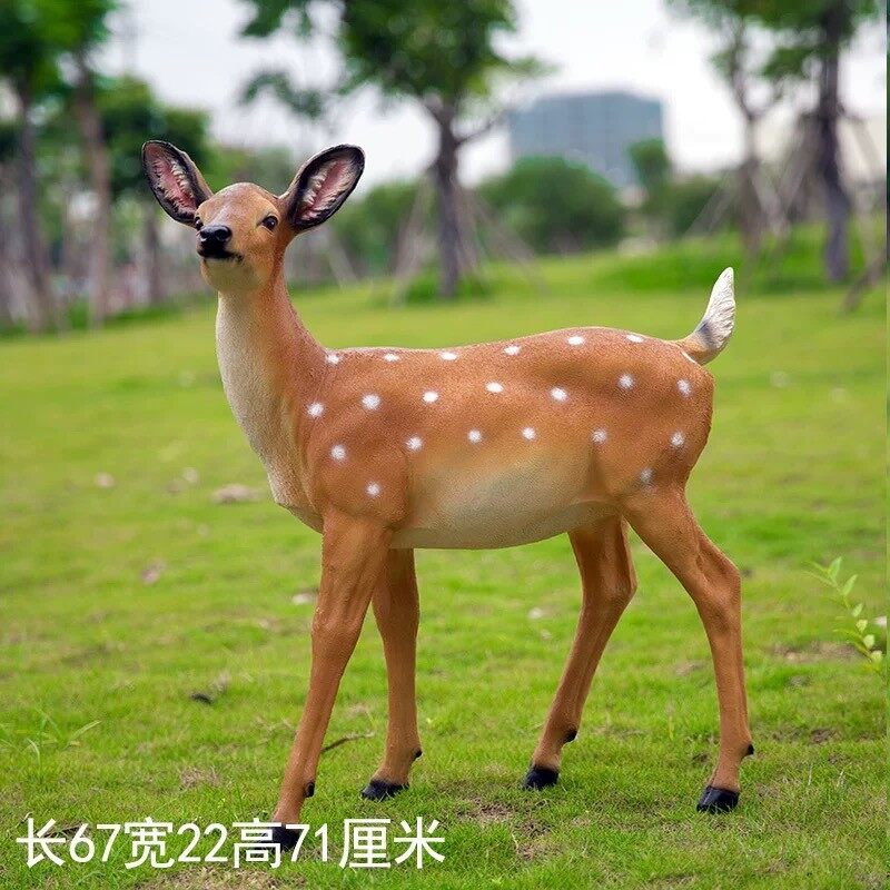 梅花小鹿摆件LNN