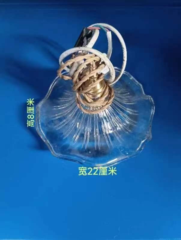 复古玻璃小吊灯QS