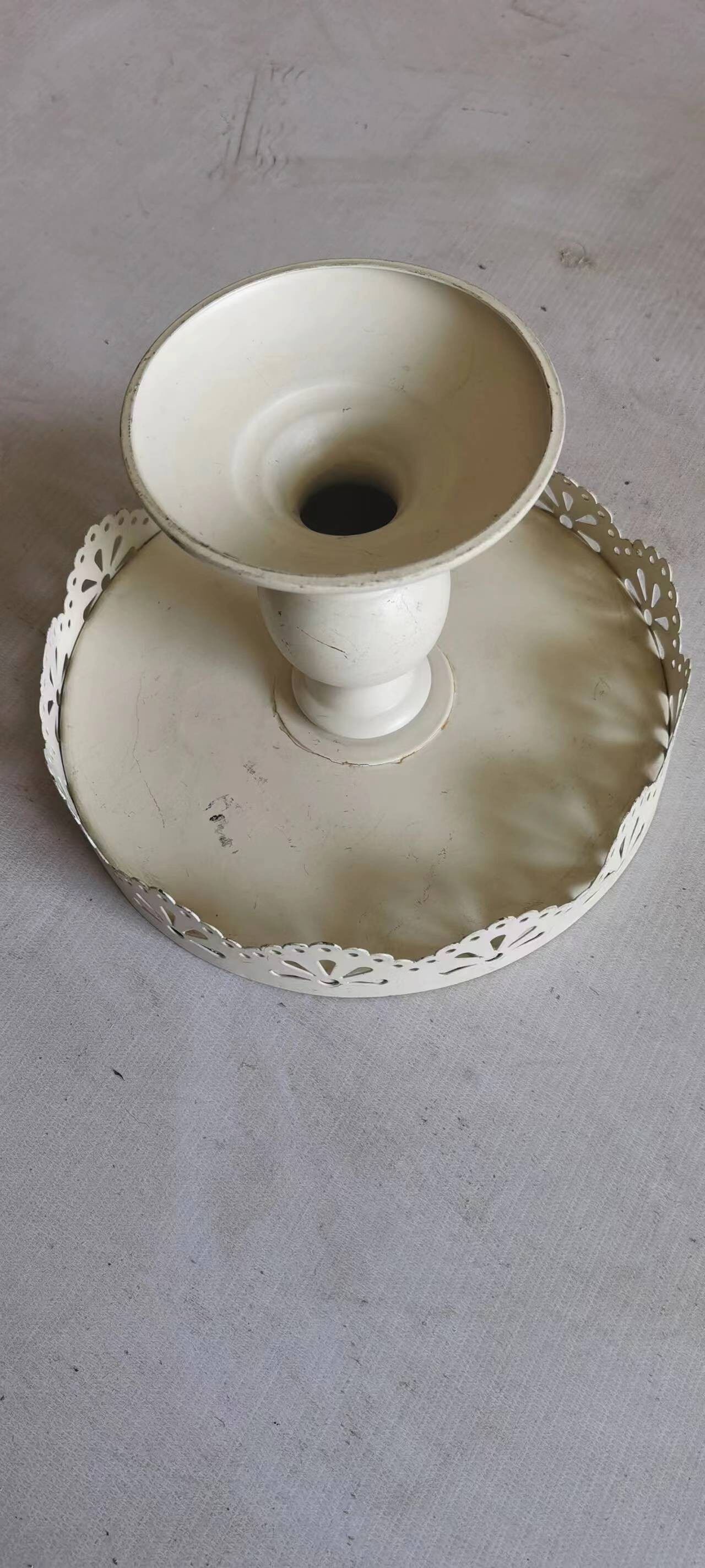 白色花器摆件S