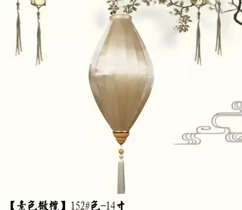 中式绸缎装饰灯笼