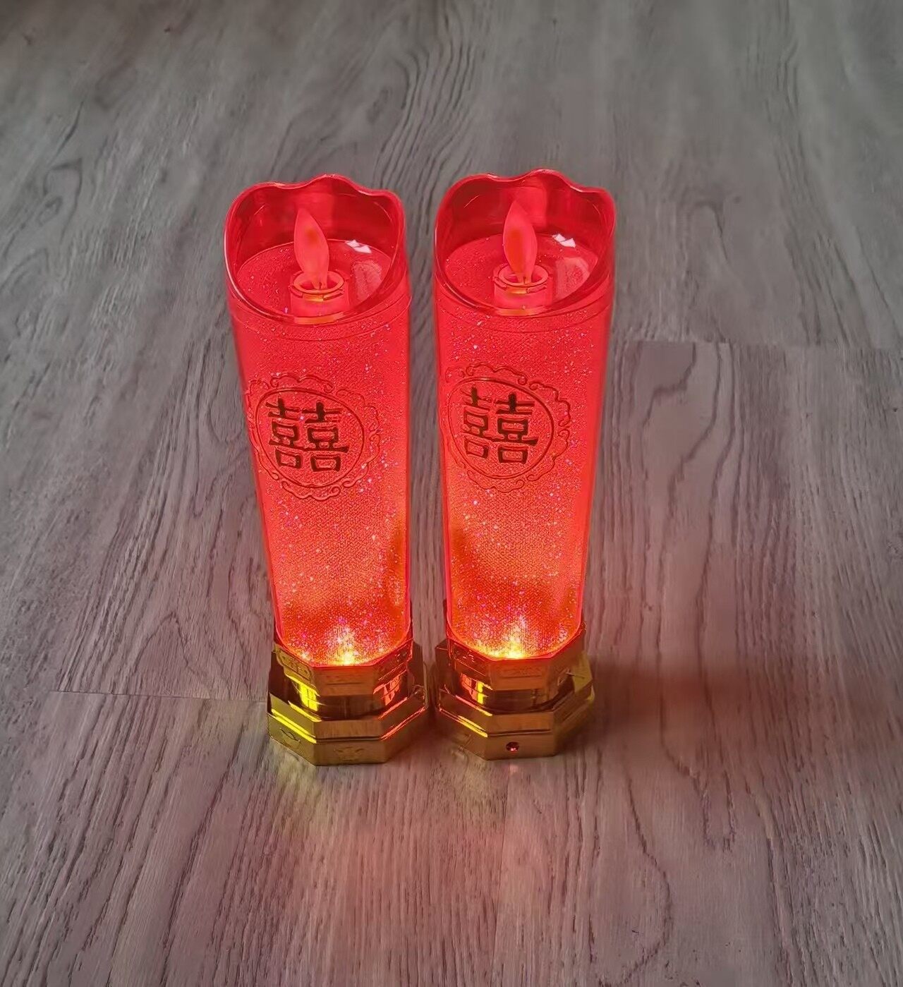 中式喜烛电子蜡烛