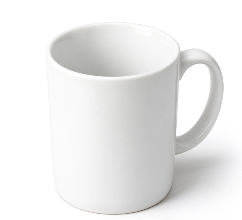 Classic White Ceramic Mug