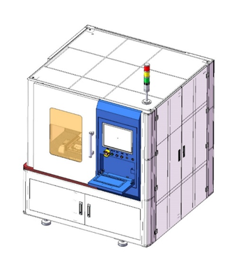 Zero-Taper Laser Drilling System for Communication Substrates