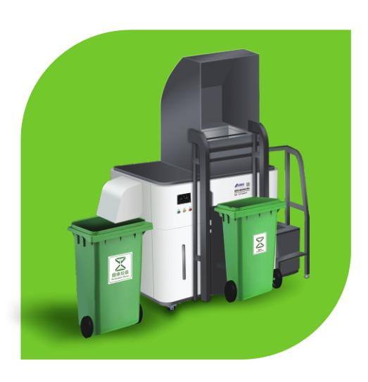 GP-006ZD-P Automatic Feeding Kitchen Waste Intelligent Processor