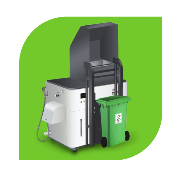 GP-006ZD Automatic Feeding Kitchen Waste Intelligent Processor