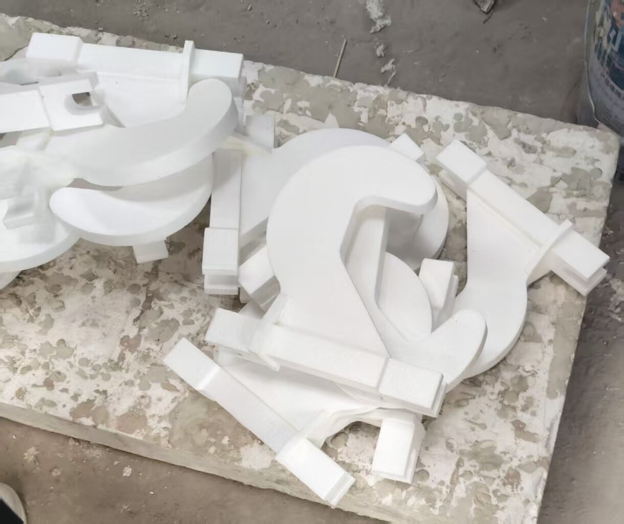 White model fabrication