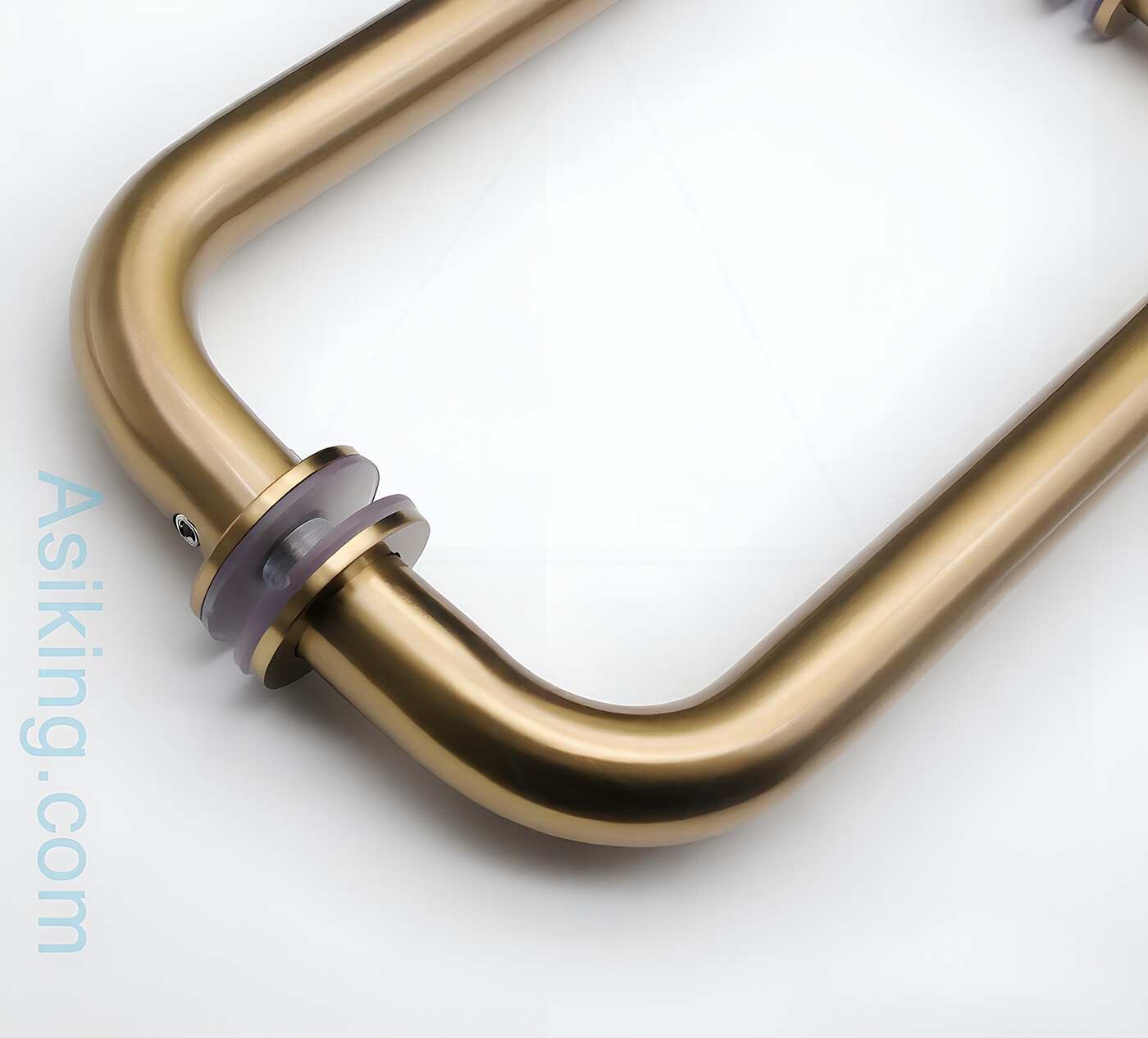 PVD brass color with anti-fingerprint coating封釉PVD黄古铜