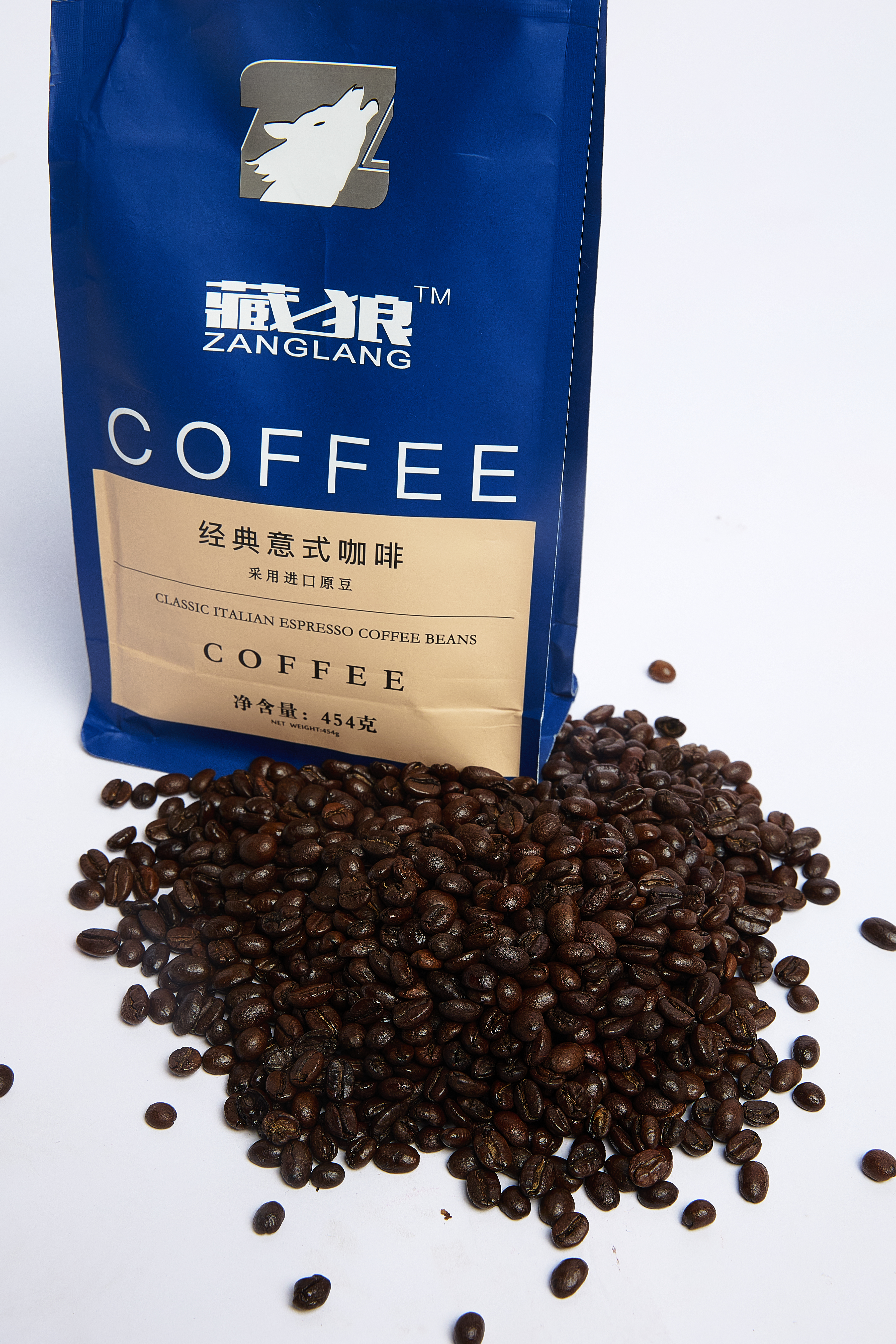 藏狼经典意式咖啡豆