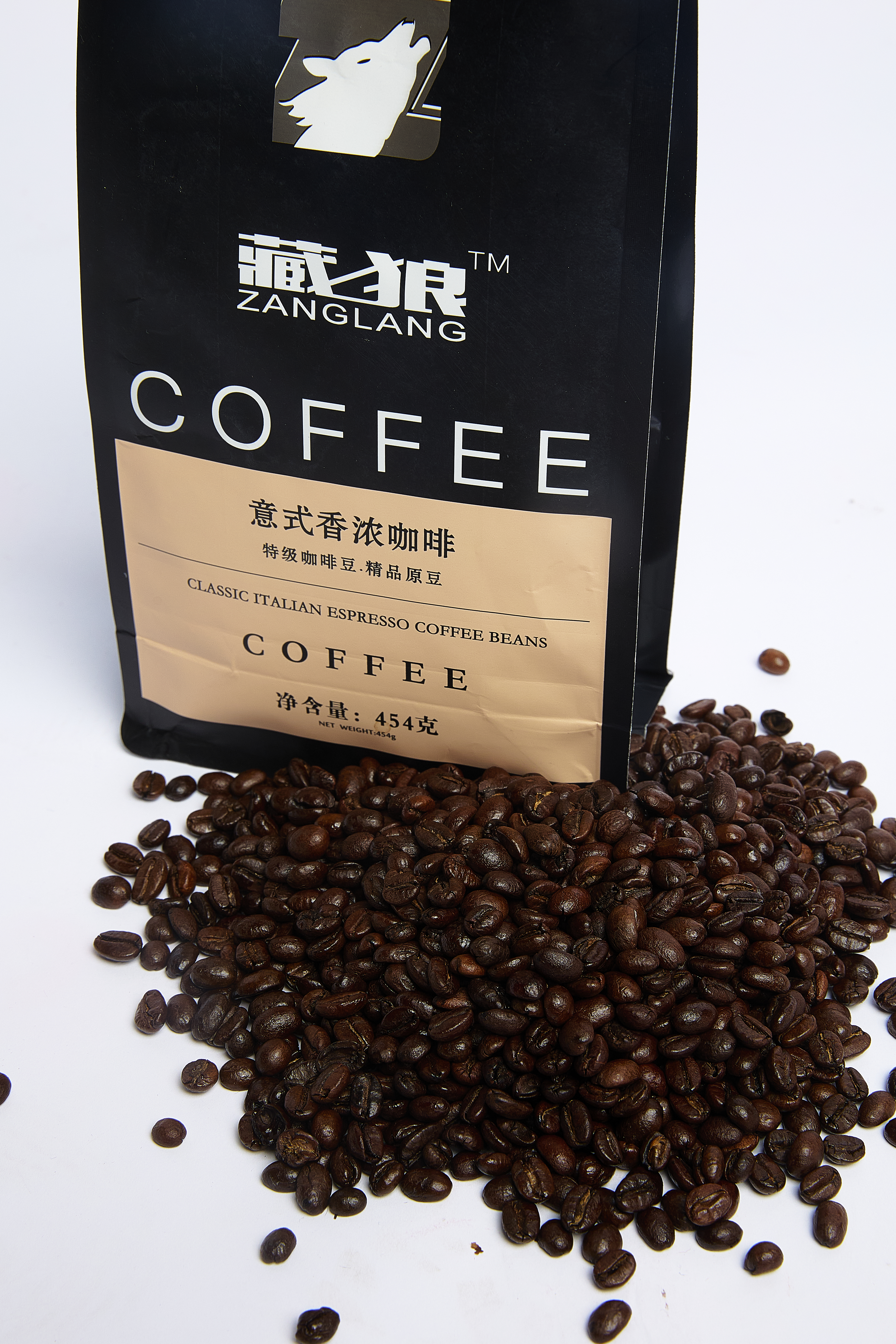 藏狼意式香浓咖啡豆