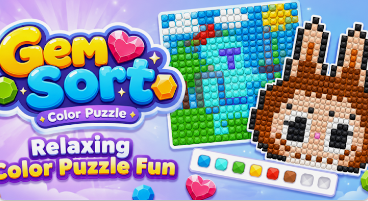 Gem Sort: Color Puzzle