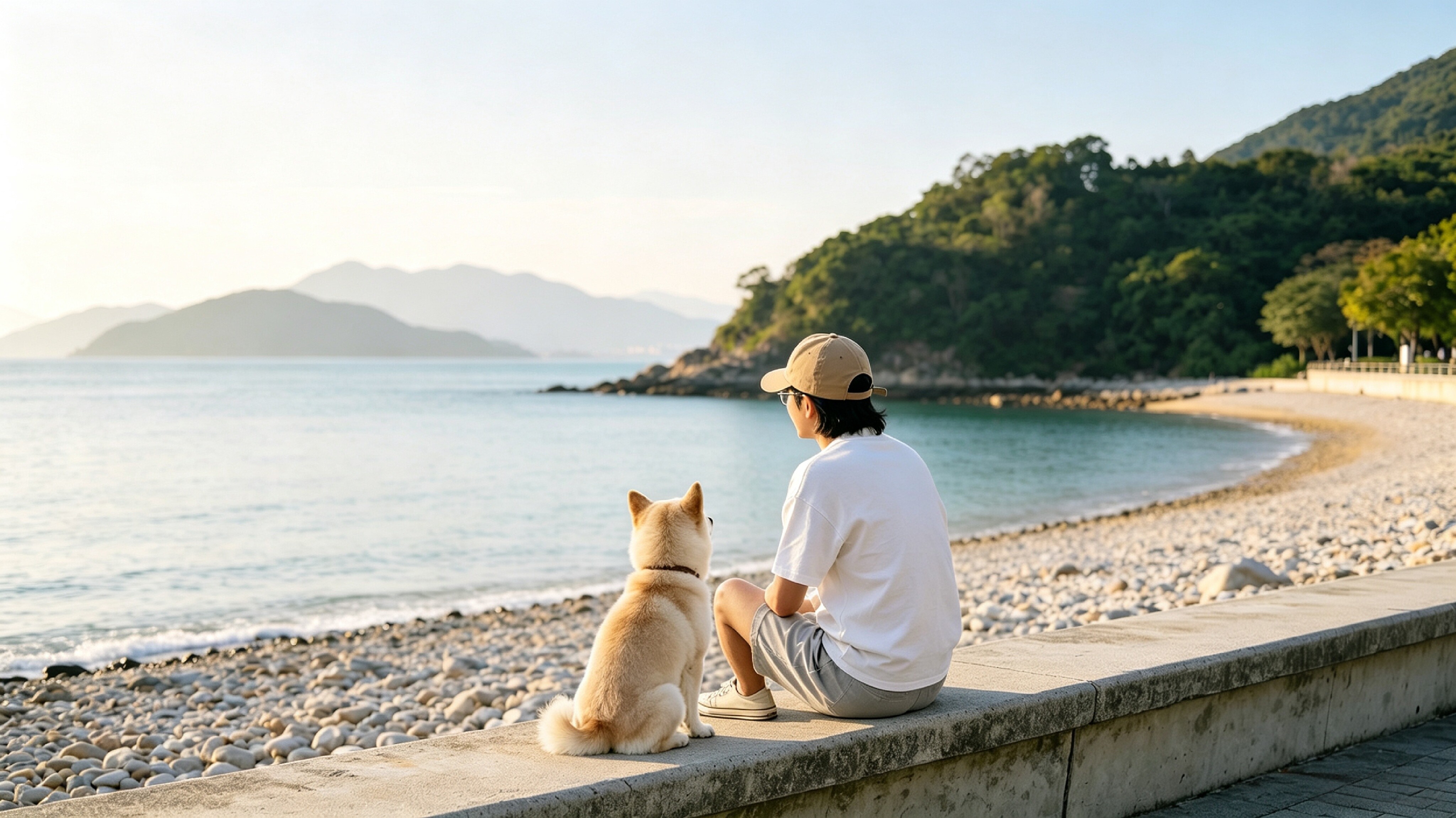 BayPet 貝寵 人與寵物在海灘