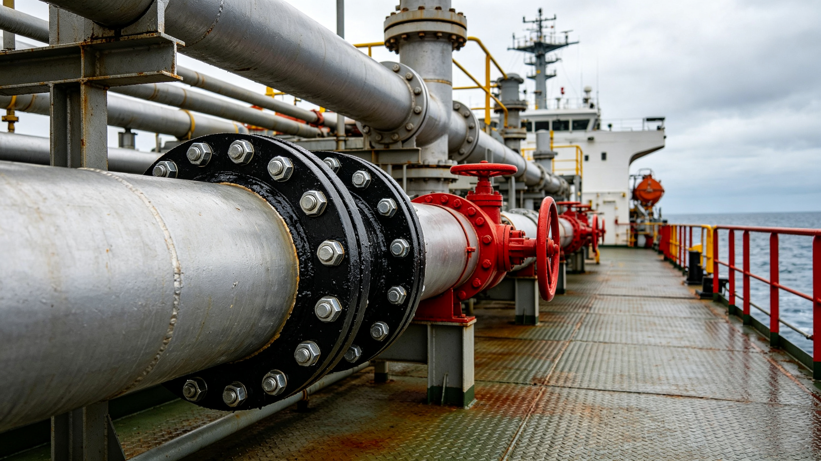 Flange for Offshore Platform Piping System