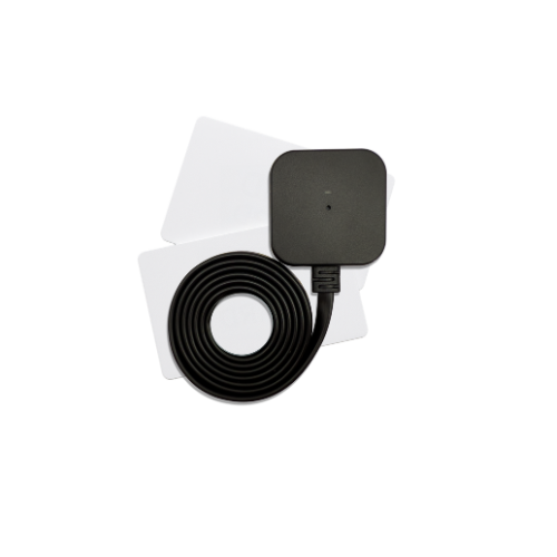 Compact 1-wire RFID card reader