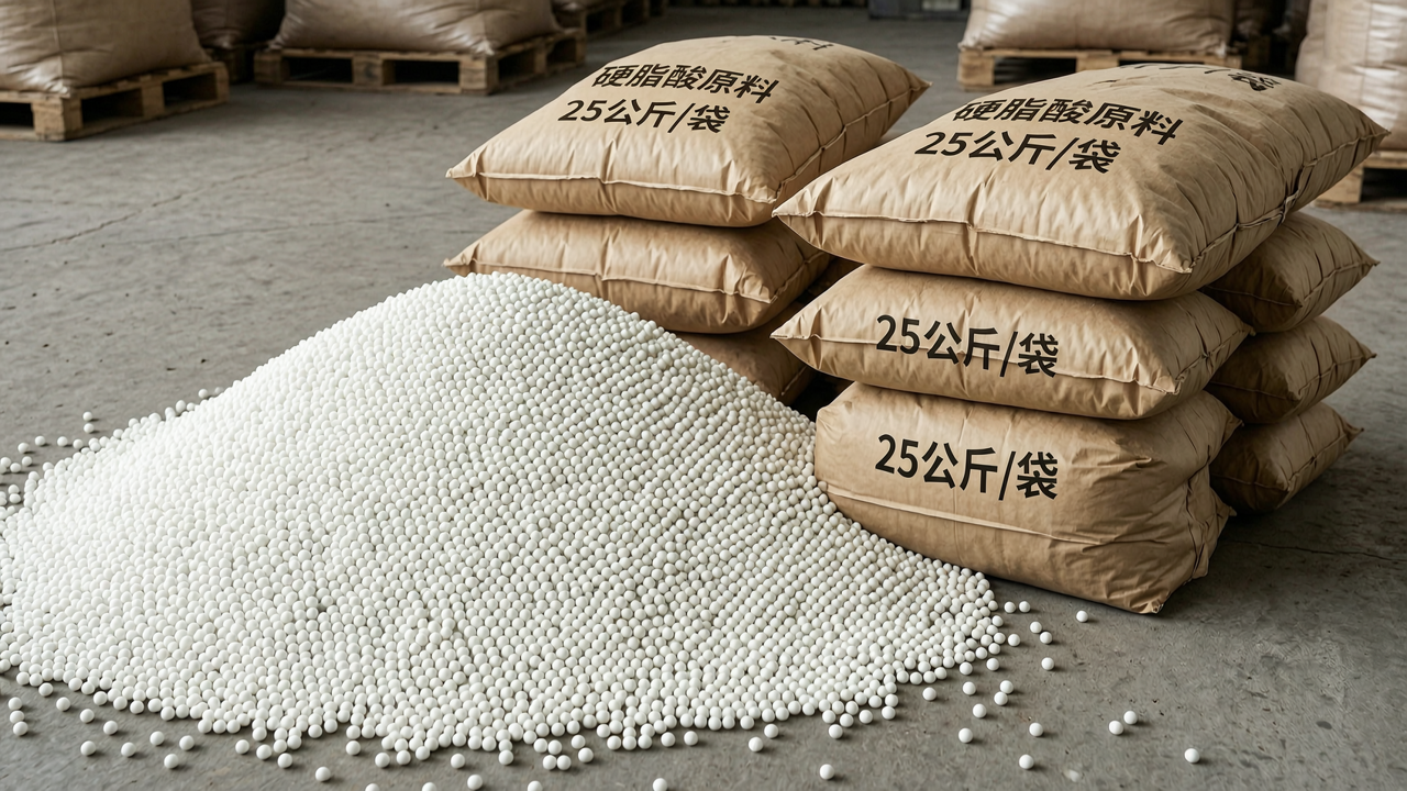 What causes "bleeding" (oil migration) when transporting stearic acid in summer? Does it affect usability?