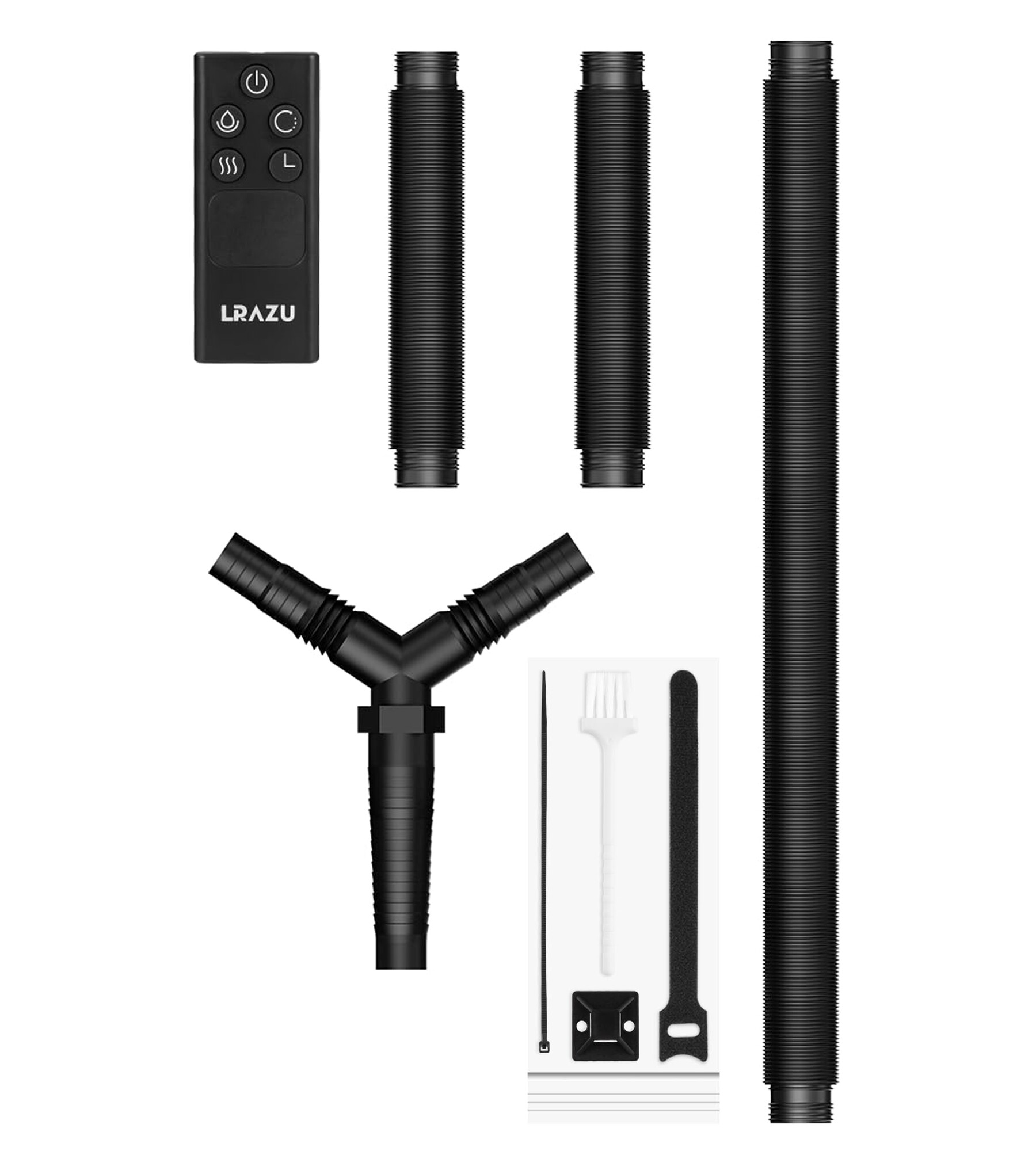 LRAZU Reptile Fogger Extension Hose, Plants Humidifier Replacement Tubes