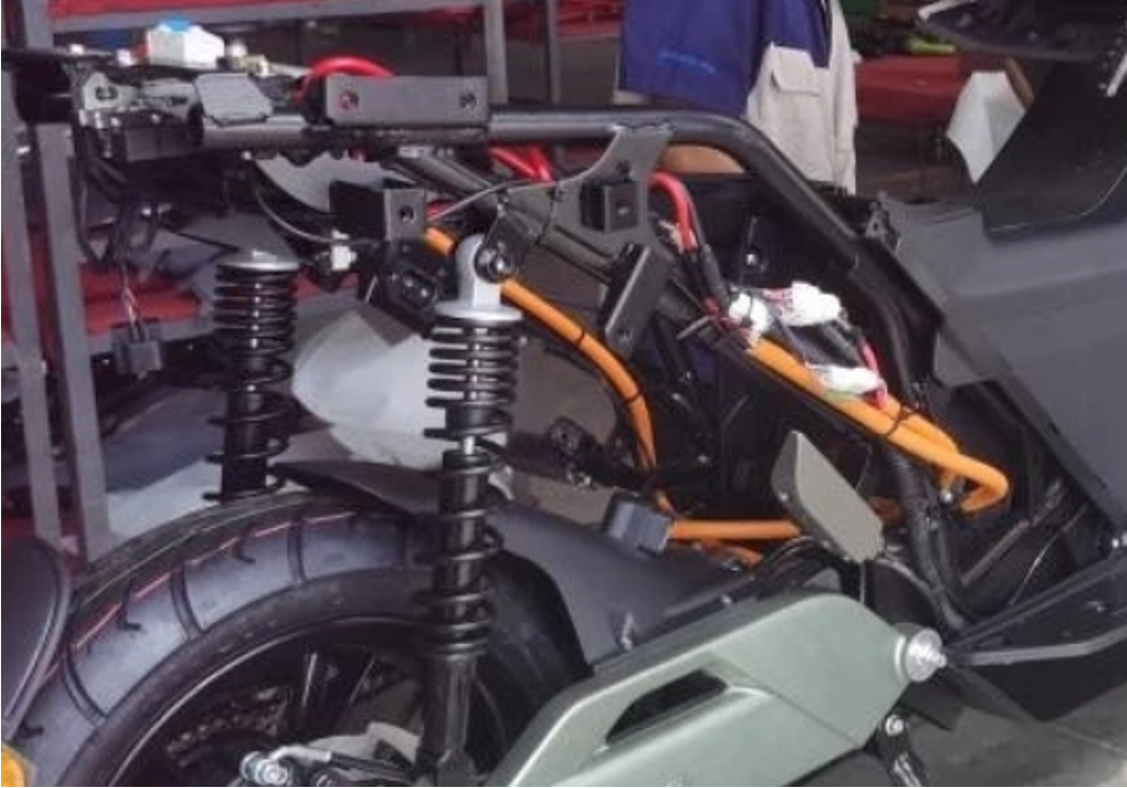 Electric scooter wiring harness
