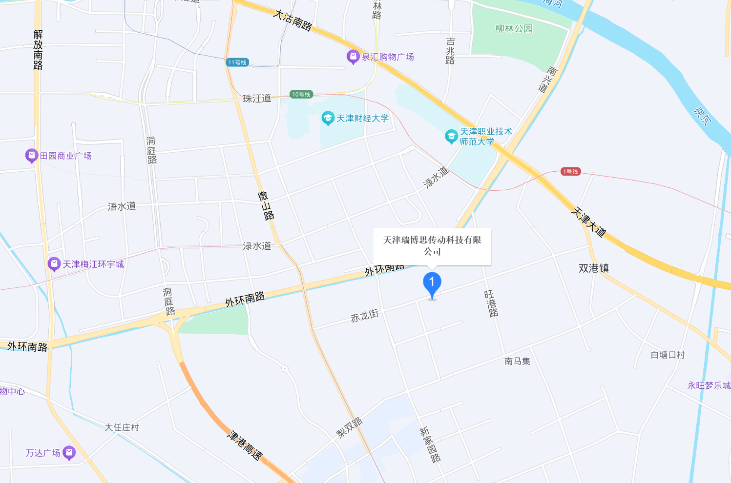 公司位置地图