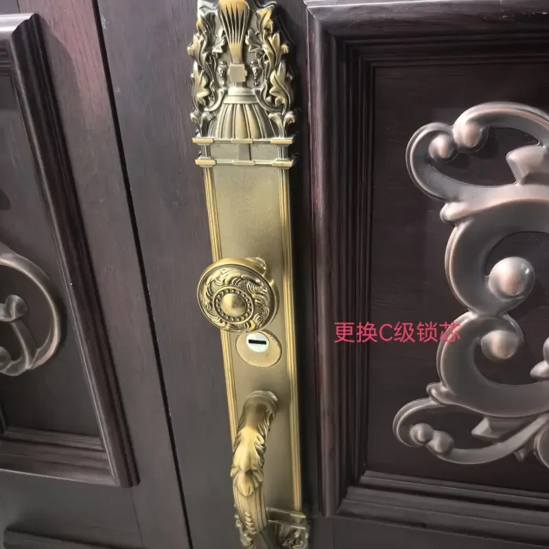 Tianjin Late-Night Home Visit: Damage-Free Security Door Replacement with C-Level Lock Core