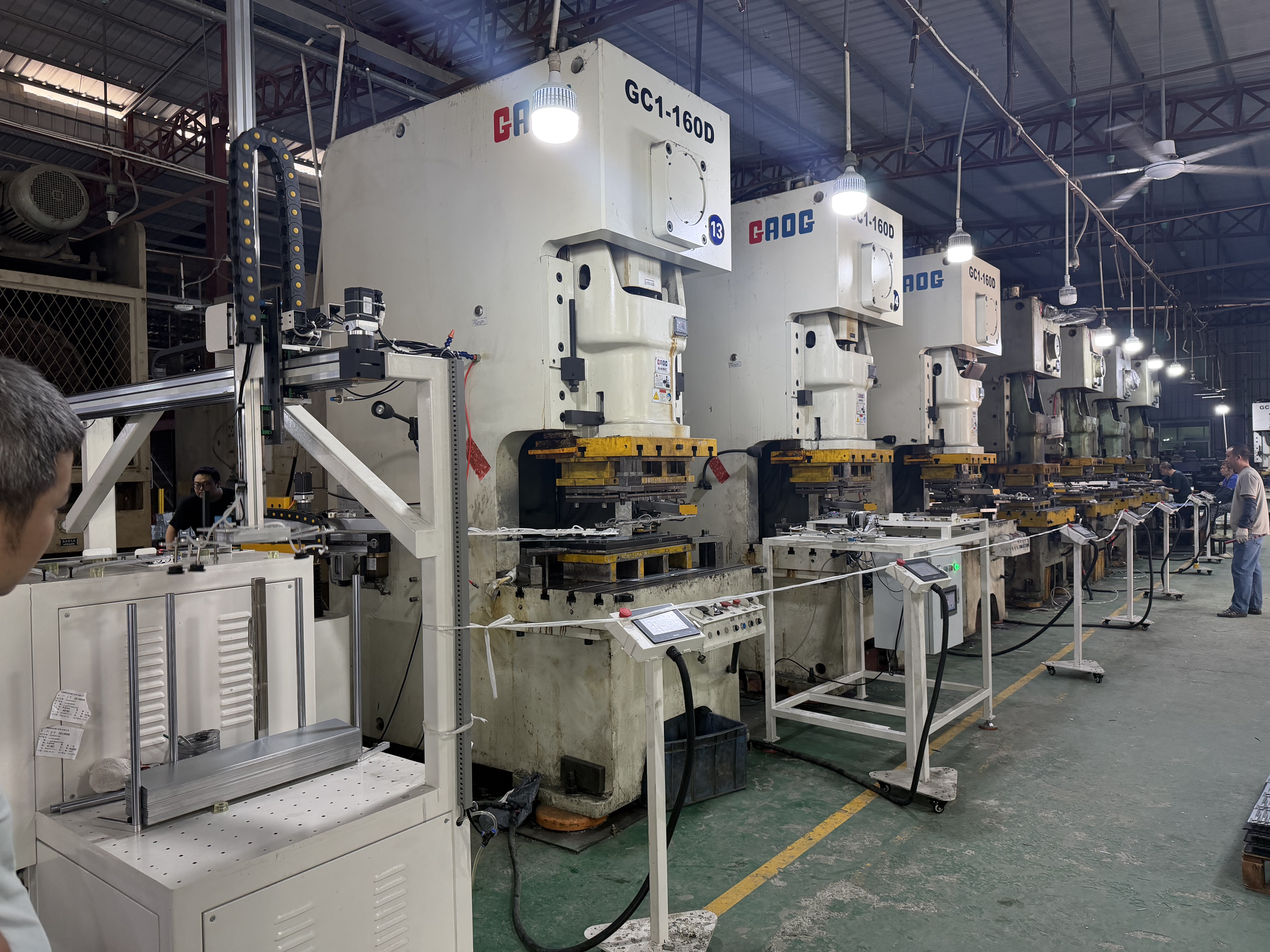 Automated stamping retrofit for server racks at a leading data center provider