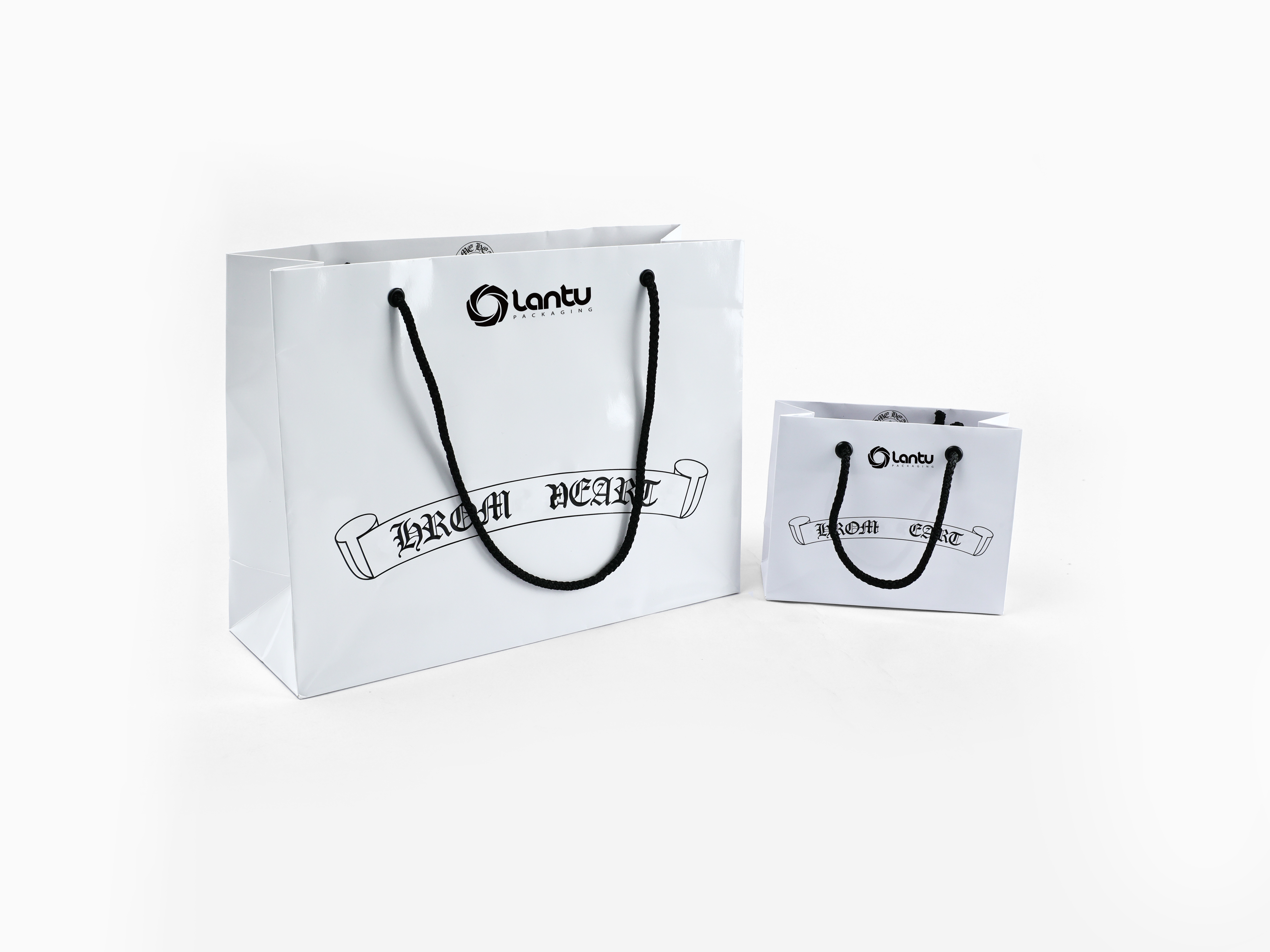 Ribbon Handle Paper Bags