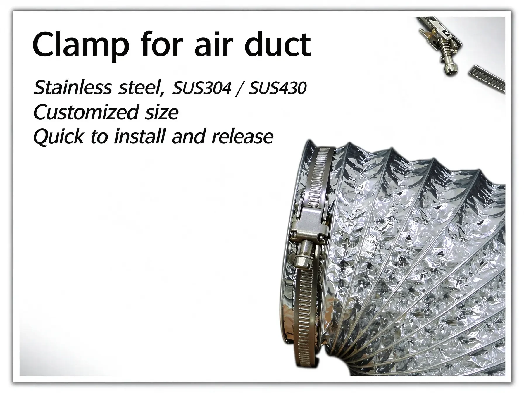 Quick release Hose Clamp thumbnail 3