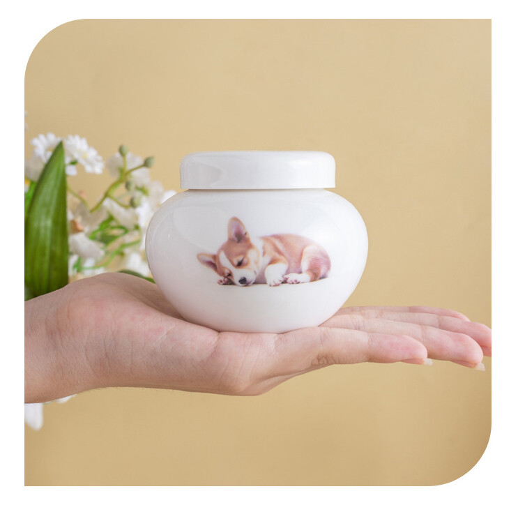 Ceramics cremation urn
