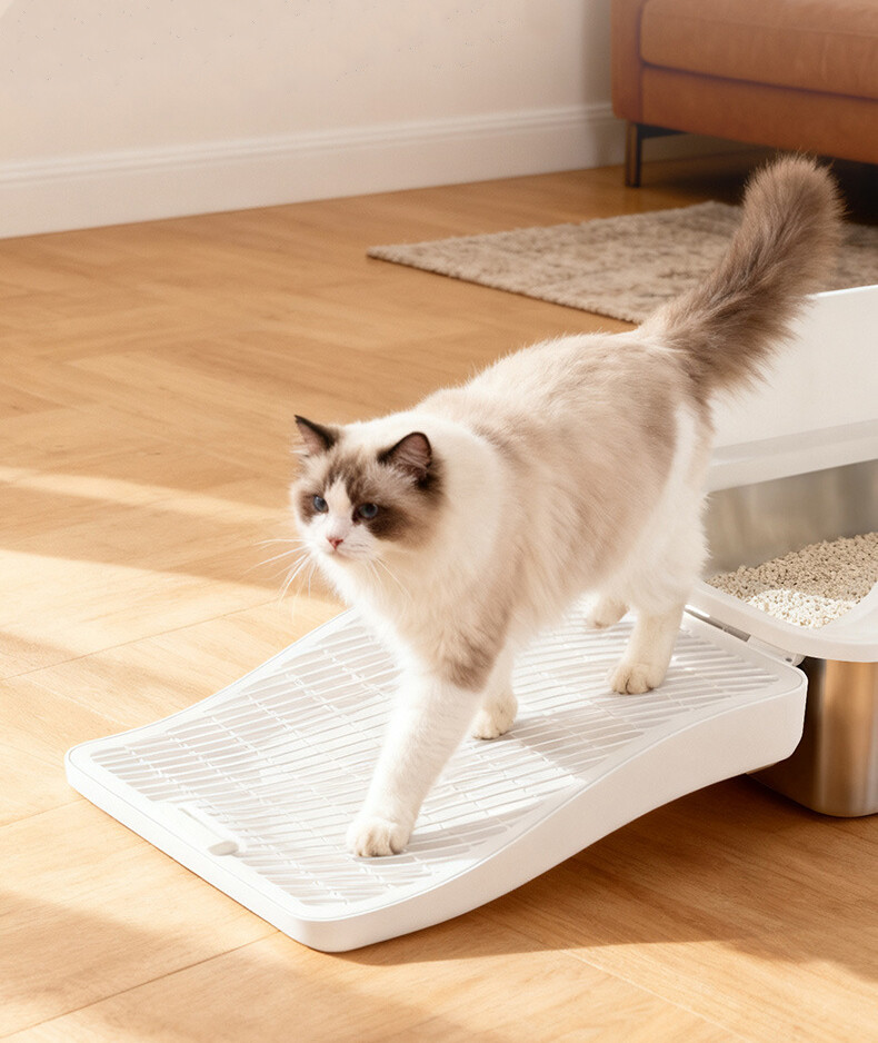 Cat litter board