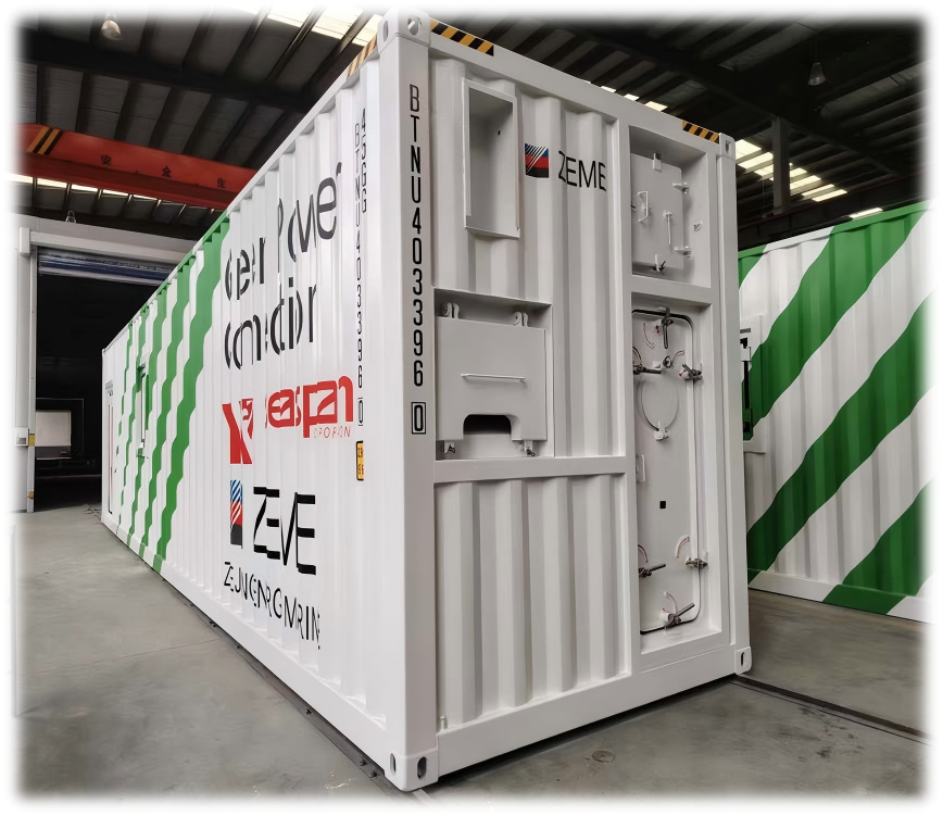 Prefabricated Container for Shore Power Supply at Port