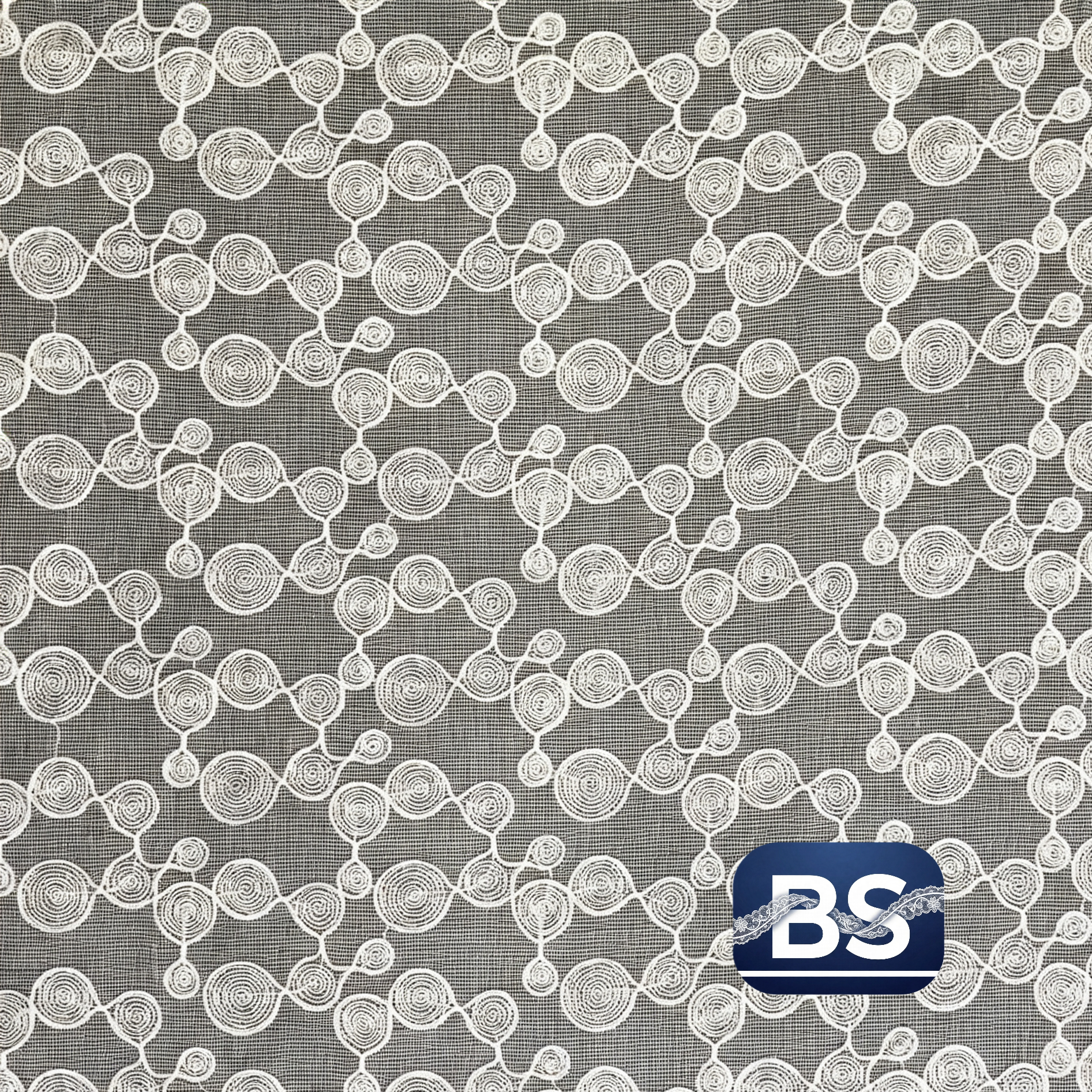 Cotton cord special embroidery fabric-CS01