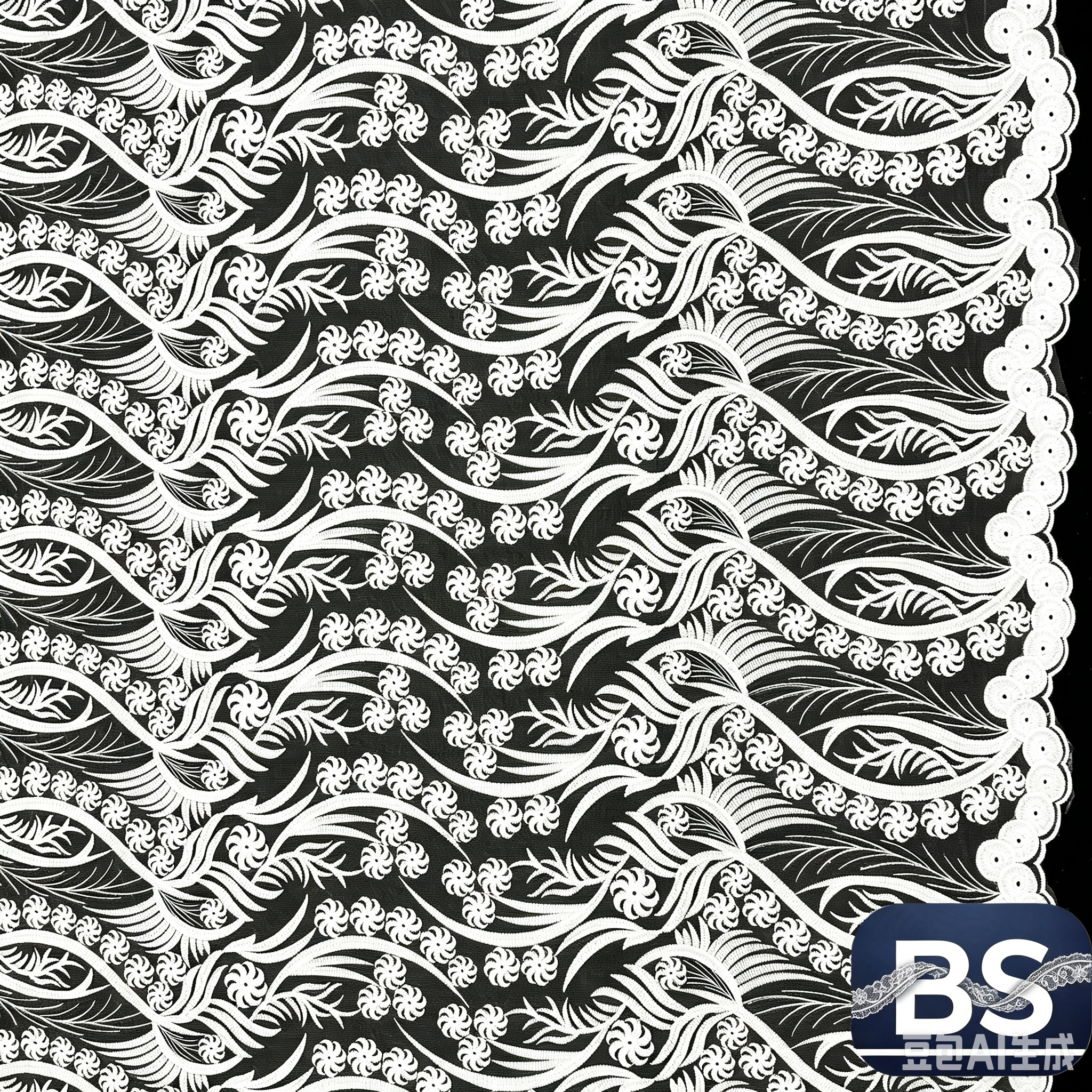 Milk silk mesh fabric-NNS01 view 4