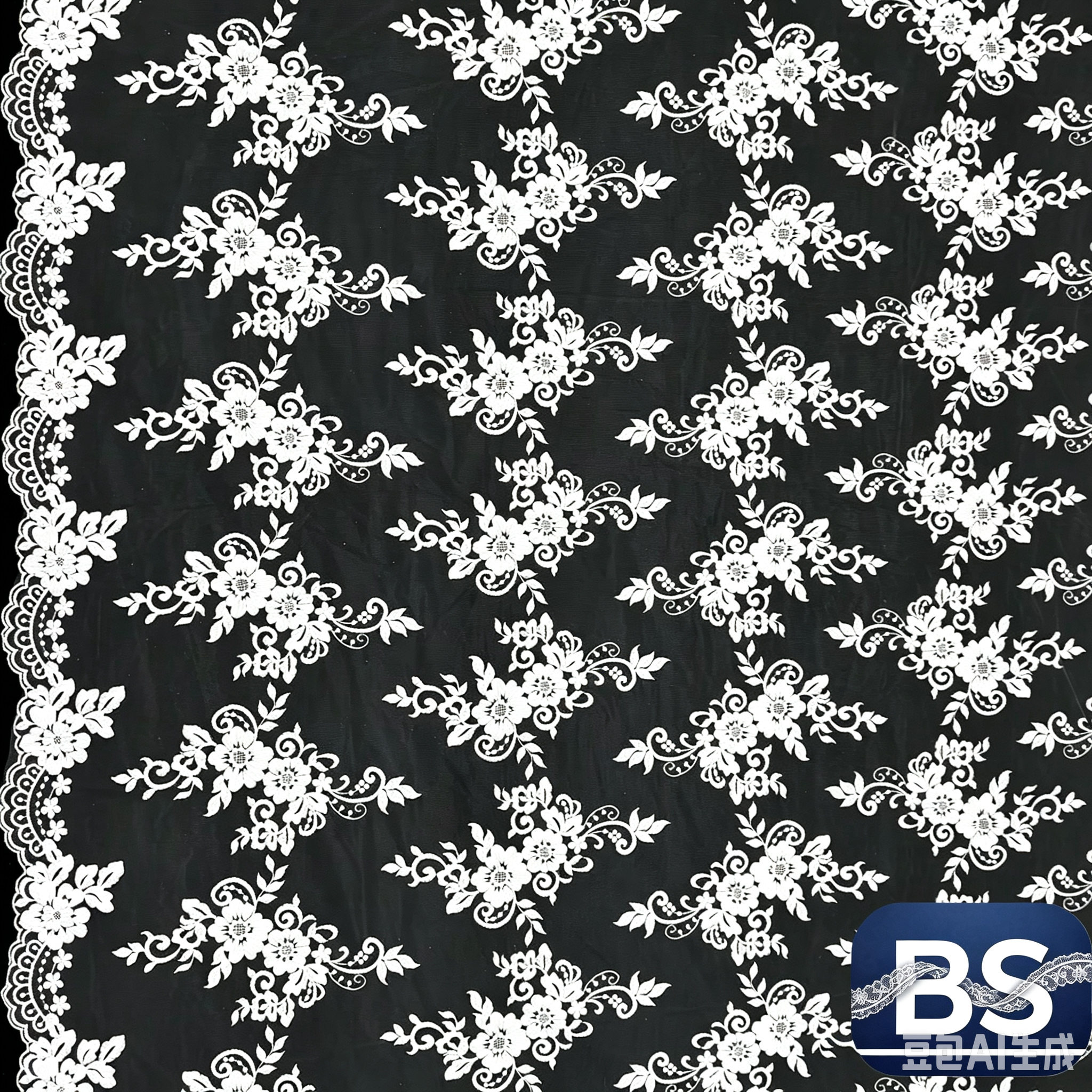 Milk silk mesh fabric-NNS01 view 5