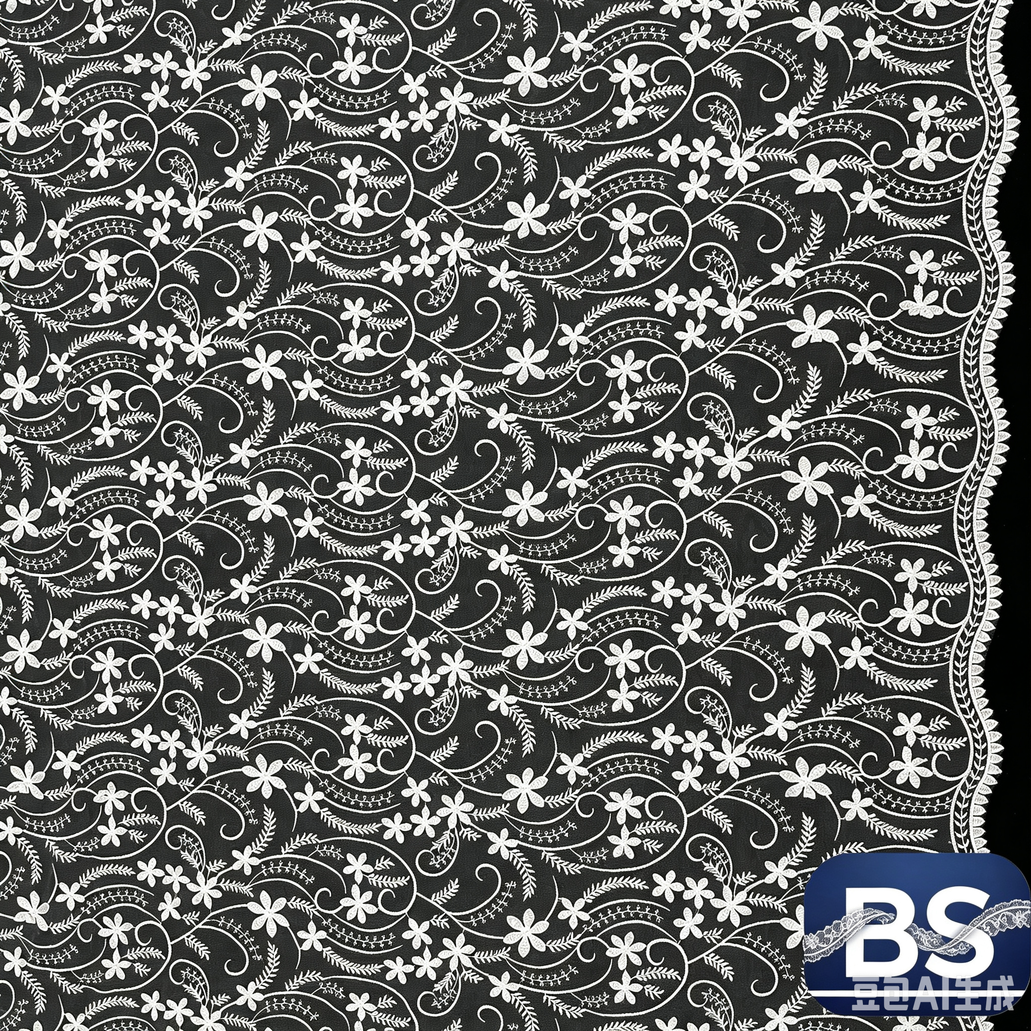 Milk silk mesh fabric-NNS01 view 2