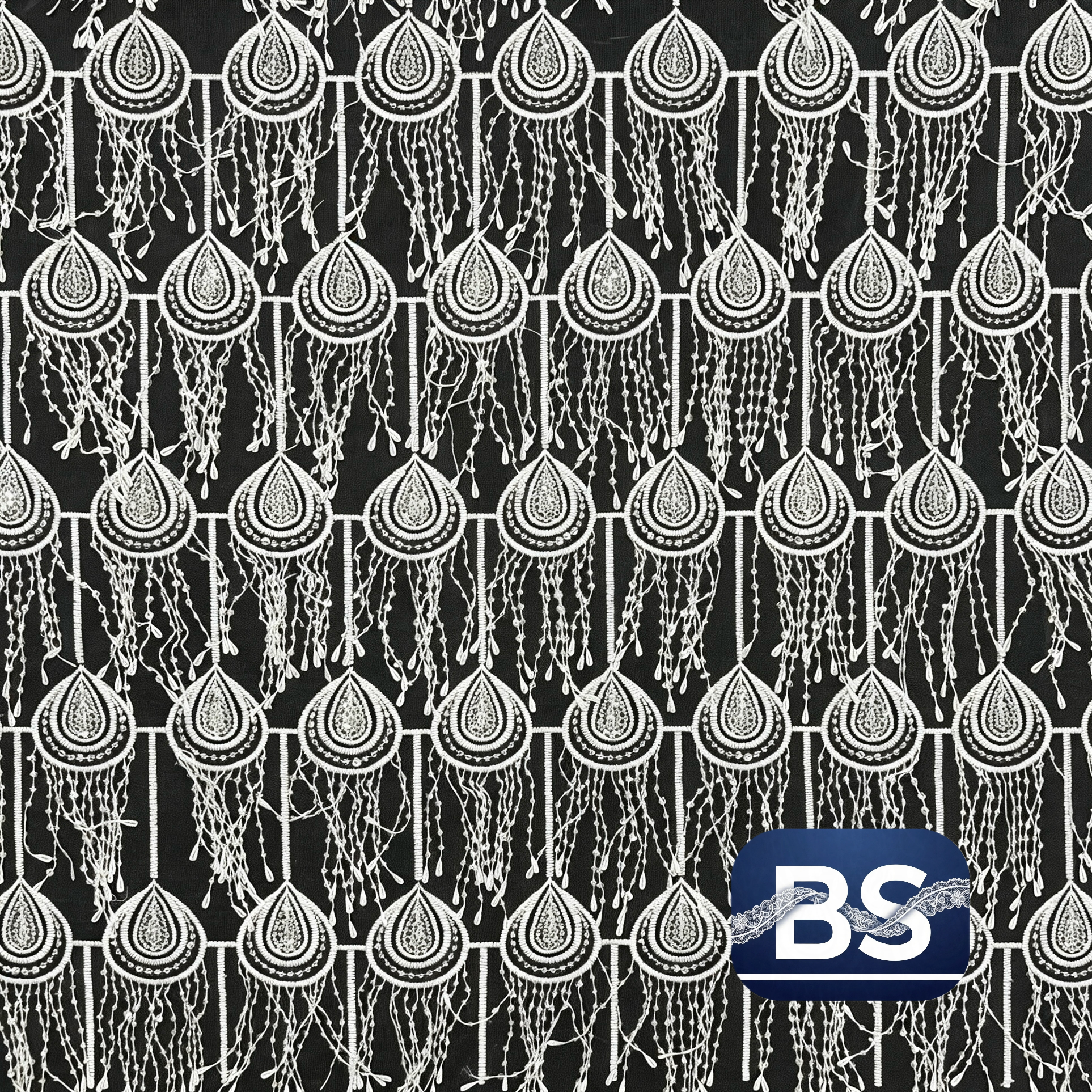 Polyester sequin mesh fabric-SM02 view 3