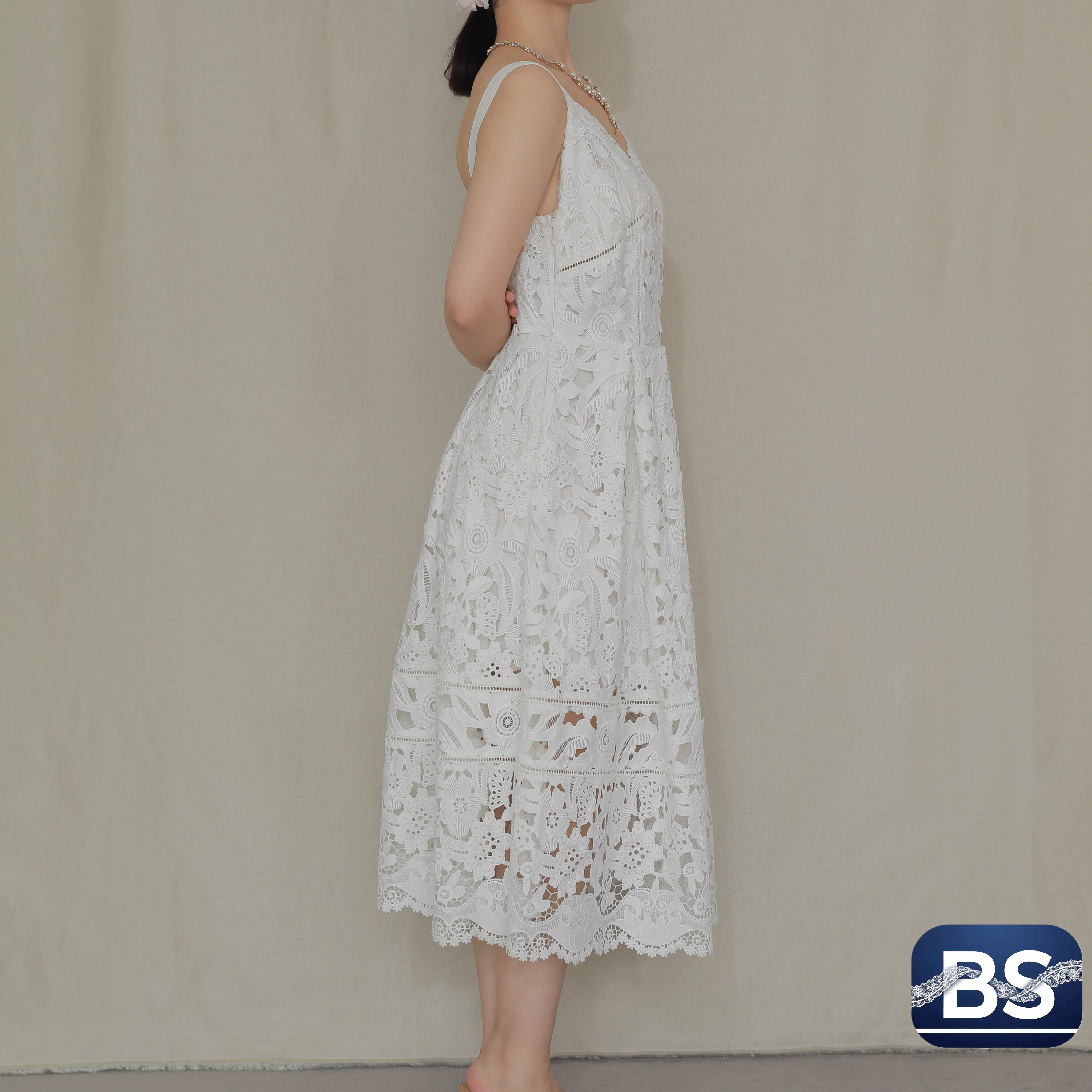 Water-soluble milk silk short skirt-C1 view 5