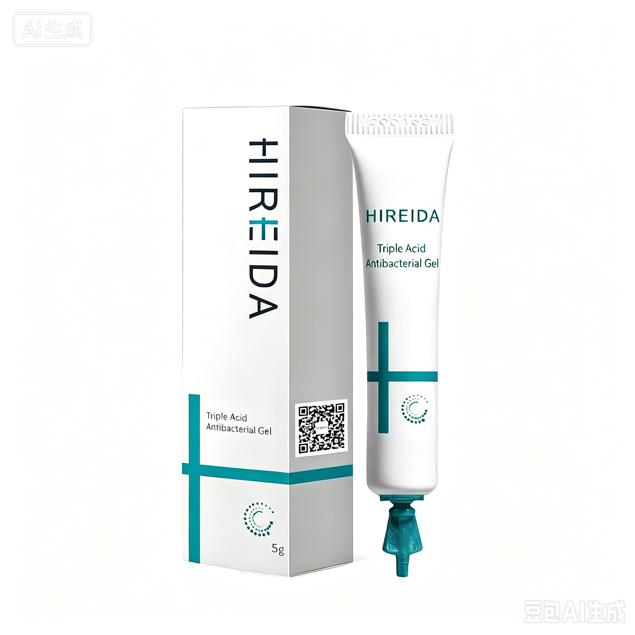 Triple Acid Antibacterial Gel 5g/tube × 5 tubes
